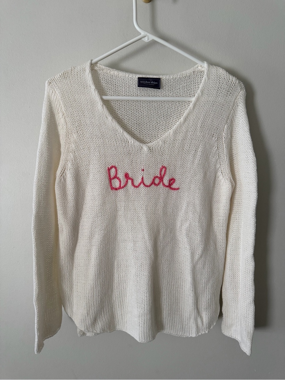 Wooden Ships Knit Bride Sweater Size XS/S - Picture 2 of 5